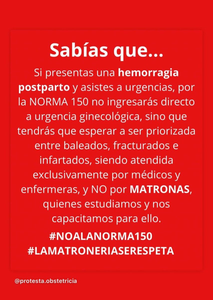 MoolyMoly's tweet image. ¡Qué esto se haga viral! Mostrar lo qué realmente está pasando AHORA en CHILE... #NoALaNorma150 #LaMatroneriaSeRespeta #LaMatroneriaSedefiende #Chile