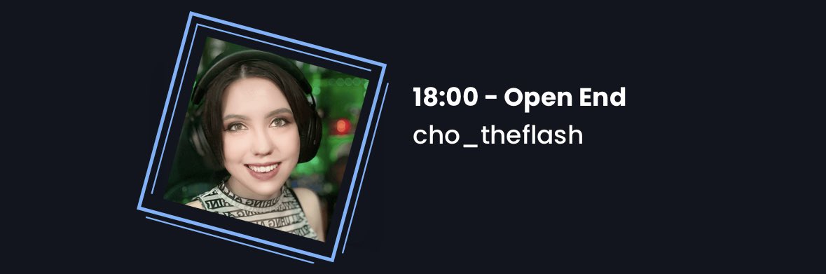 🌙 Abendprogramm mit @cho_theflash   !

Einschalten: Twitch.tv/LiveForLifeTV