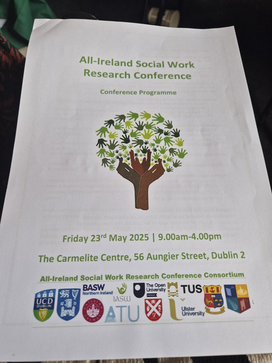 Todays #MoveAMileADayInMay took me to Dublin for the <a href="/AISWRConf/">All Ireland Social Work Research Consortium</a> alongside <a href="/OUBelfast/">The OU in Northern Ireland</a> <a href="/OpenUniversity/">The Open University</a> social work colleagues. Fantastic day hearing the incredible research undertaken across the island of Ireland. Really highlights the impact of social work practitioner research!