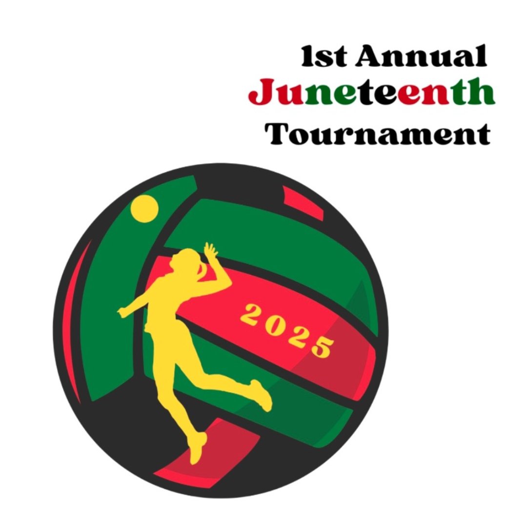 Join us for the 1st Annual Juneteenth Tournament! 🏐 

All proceeds will go towards the nonprofit organization Black Leaders Advancing Quality Urban Education or BLAQUE.

📅 Saturday, June 21
⌚ Check In: 4:00 pm | Games Start: 5:00 pm

Learn more → bit.ly/4k97Lk1