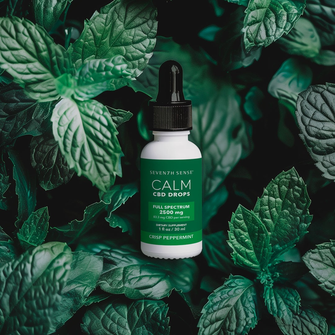 SeventhSenseCBD's tweet photo. BACK IN STOCK! Our beloved Full Spectrum Calm Drops 2500mg in Peppermint are back for purchase, so don’t wait! They were so popular that they disappeared from our online store quicker than we could keep up with the demand. Order now &amp; stock up before they're gone again! https://t.co/b1NsAvr3D6