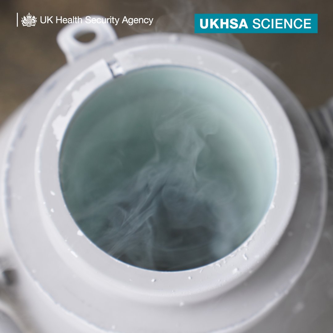 What’s this?
We store biological samples in containers filled with #LiquidNitrogen. At −196 °C, cryopreserved samples are frozen in time.
Read our blog post to find out more: bit.ly/4iT7DEi