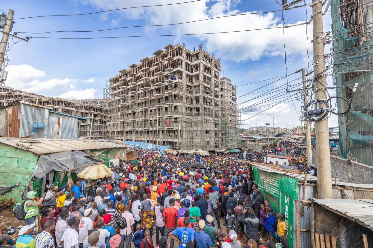 Hon. George Peter Kaluma, CBS. MP. (Commentaries) (@gpdkaluma) on Twitter photo This is Kibra.
You have to be very brave to oppose Broad Based Government - the projects the naysayers claimed not to exist have started speaking, loudly across Kenya!
Thank you <a href="/WilliamsRuto/">William Samoei Ruto, PhD</a> and Baba <a href="/RailaOdinga/">Raila Odinga</a> for the unity of purpose. This is Kibra.
You have to be very brave to oppose Broad Based Government - the projects the naysayers claimed not to exist have started speaking, loudly across Kenya!
Thank you <a href="/WilliamsRuto/">William Samoei Ruto, PhD</a> and Baba <a href="/RailaOdinga/">Raila Odinga</a> for the unity of purpose.