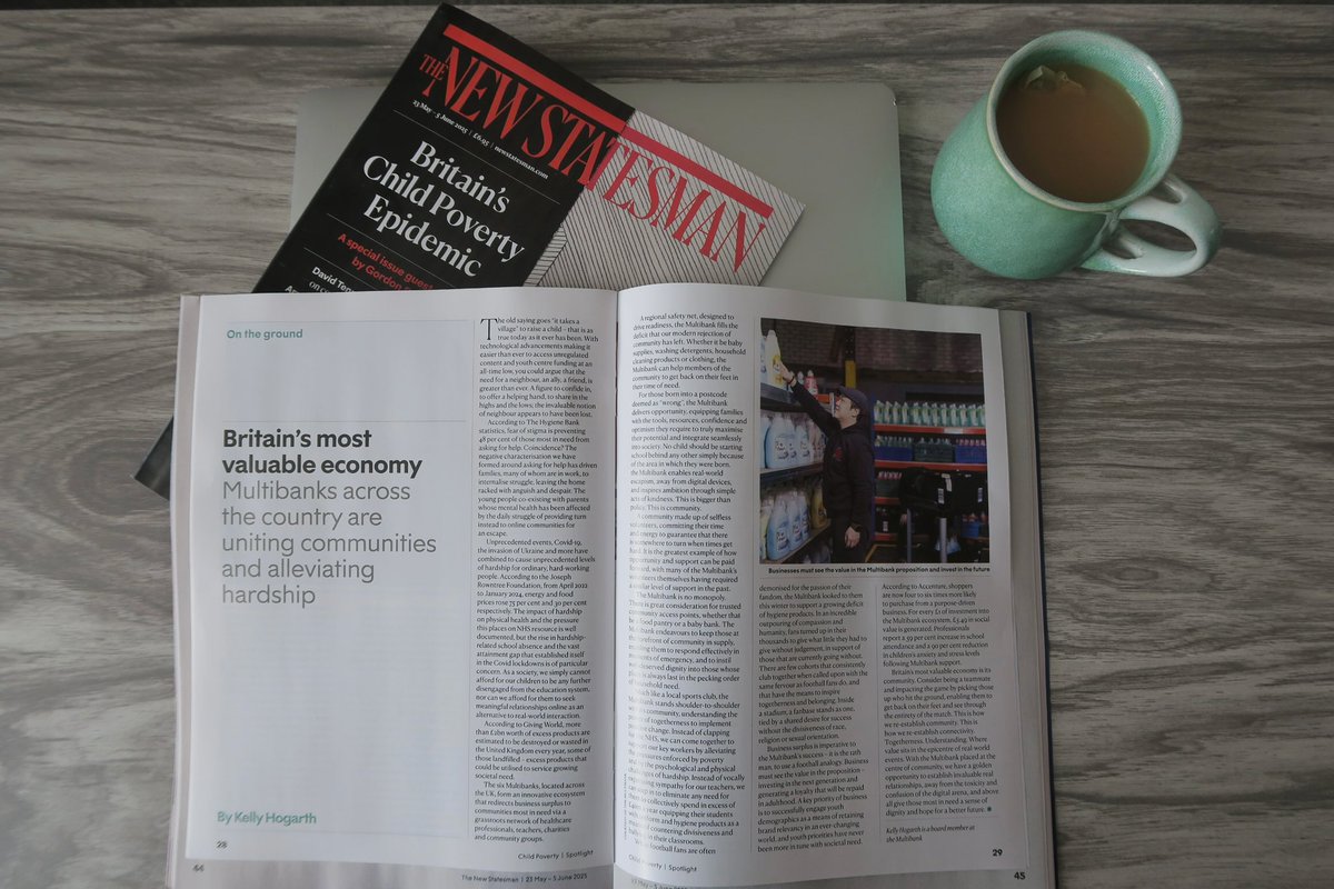 Read my piece ‘Britain’s Most Valuable Economy’ in The New Statesman today ✍️:

newstatesman.com/spotlight/pove…

Thank you <a href="/GordonBrown/">Gordon Brown</a> 
<a href="/NewStatesman/">The New Statesman</a> 
#childpoverty #policy