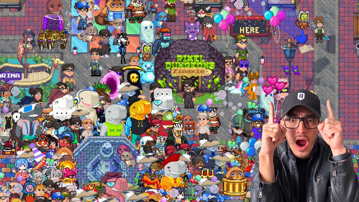 Zio.ron | KIND (@zioaxie) on Twitter photo Tons of players jumping in <a href="/pixels_online/">Pixels</a>!! 🔥
#PixelsSpringFest organized by <a href="/PixelCatGuy/">Pixel Cat Guy</a>
Watch now for rewards, giveaways, and fun from legends like <a href="/ClassicsCrypto/">Jay B 😻🚀</a>, <a href="/Luuu_pixels/">Luuu | 90</a>, <a href="/zombinaaaaa/">Zombina | KIND</a> and more!
Don't miss them! 👇
play.pixels.xyz Tons of players jumping in <a href="/pixels_online/">Pixels</a>!! 🔥
#PixelsSpringFest organized by <a href="/PixelCatGuy/">Pixel Cat Guy</a>
Watch now for rewards, giveaways, and fun from legends like <a href="/ClassicsCrypto/">Jay B 😻🚀</a>, <a href="/Luuu_pixels/">Luuu | 90</a>, <a href="/zombinaaaaa/">Zombina | KIND</a> and more!
Don't miss them! 👇
play.pixels.xyz