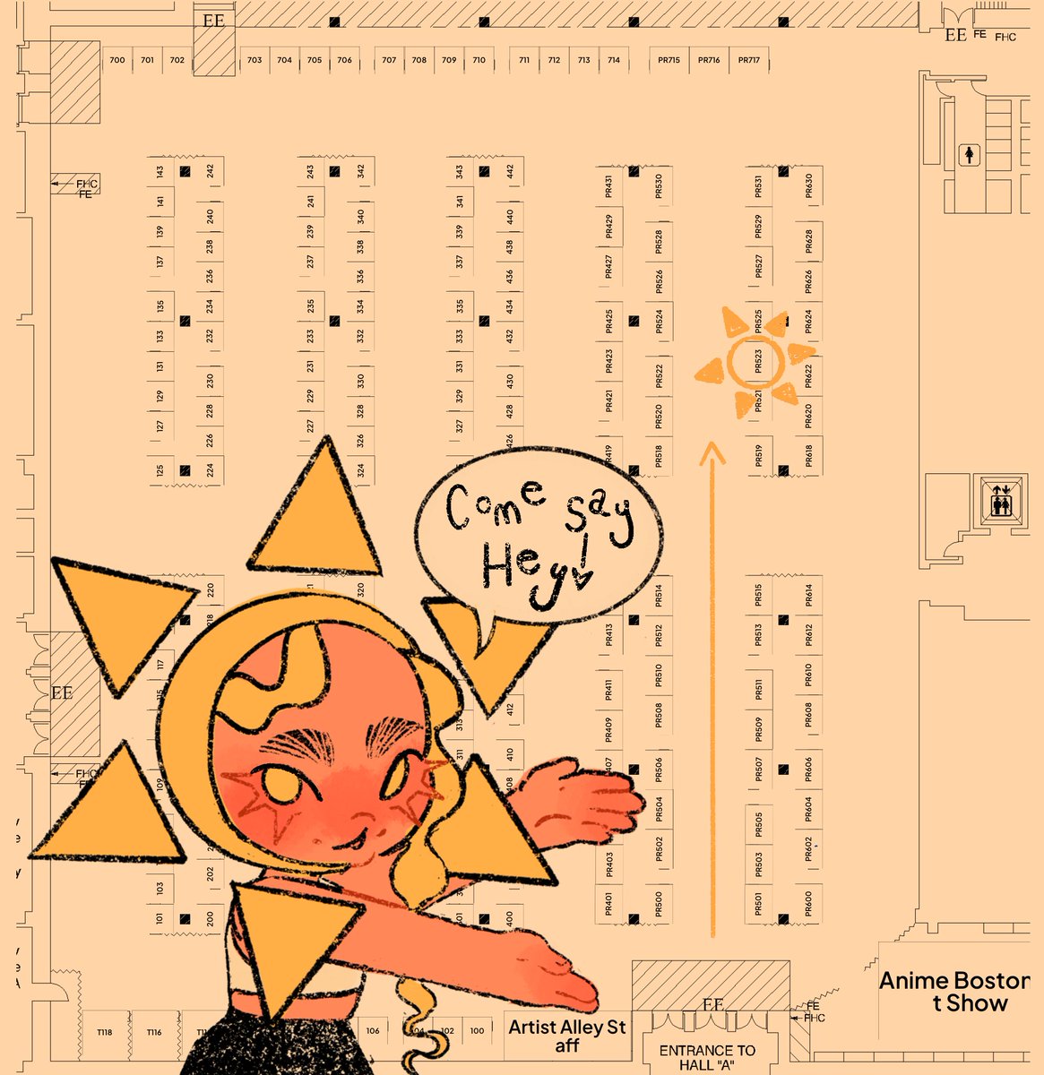 First day of Anime Boston!! Check me at Booth P523!

Let's talk about the upcoming season of Dandadan~!