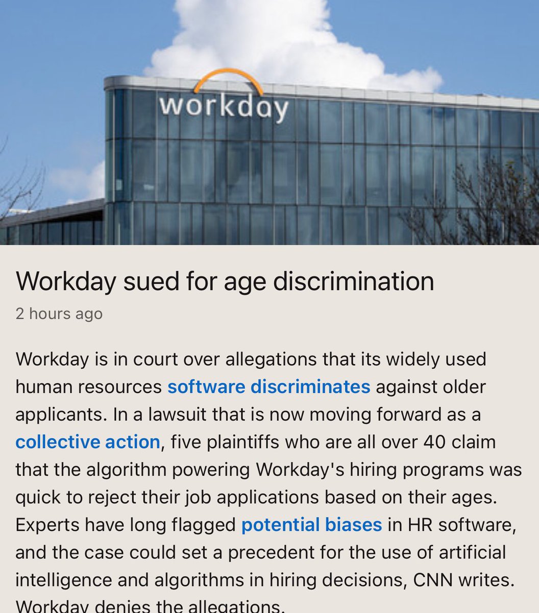 And again …. This is why I continue to believe that human oversight is a necessity. 

Replacing entire recruitment teams with AI is a recipe for disaster.