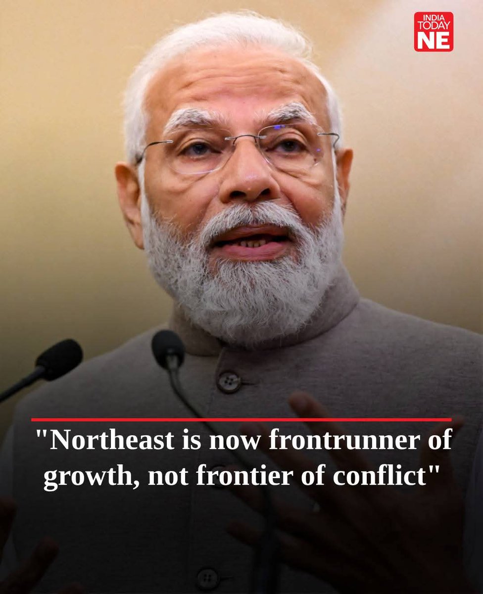 Long term measures and long term planning. What differentiates the statesman from a politician.  Astounding peace deals and tectonic shifts in law and order. From the dark days of AFSPA to economic engine through "Look East". 
<a href="/narendramodi/">Narendra Modi</a> <a href="/PMOIndia/">PMO India</a> <a href="/AmitShah/">Amit Shah</a> <a href="/HMOIndia/">गृहमंत्री कार्यालय, HMO India</a>