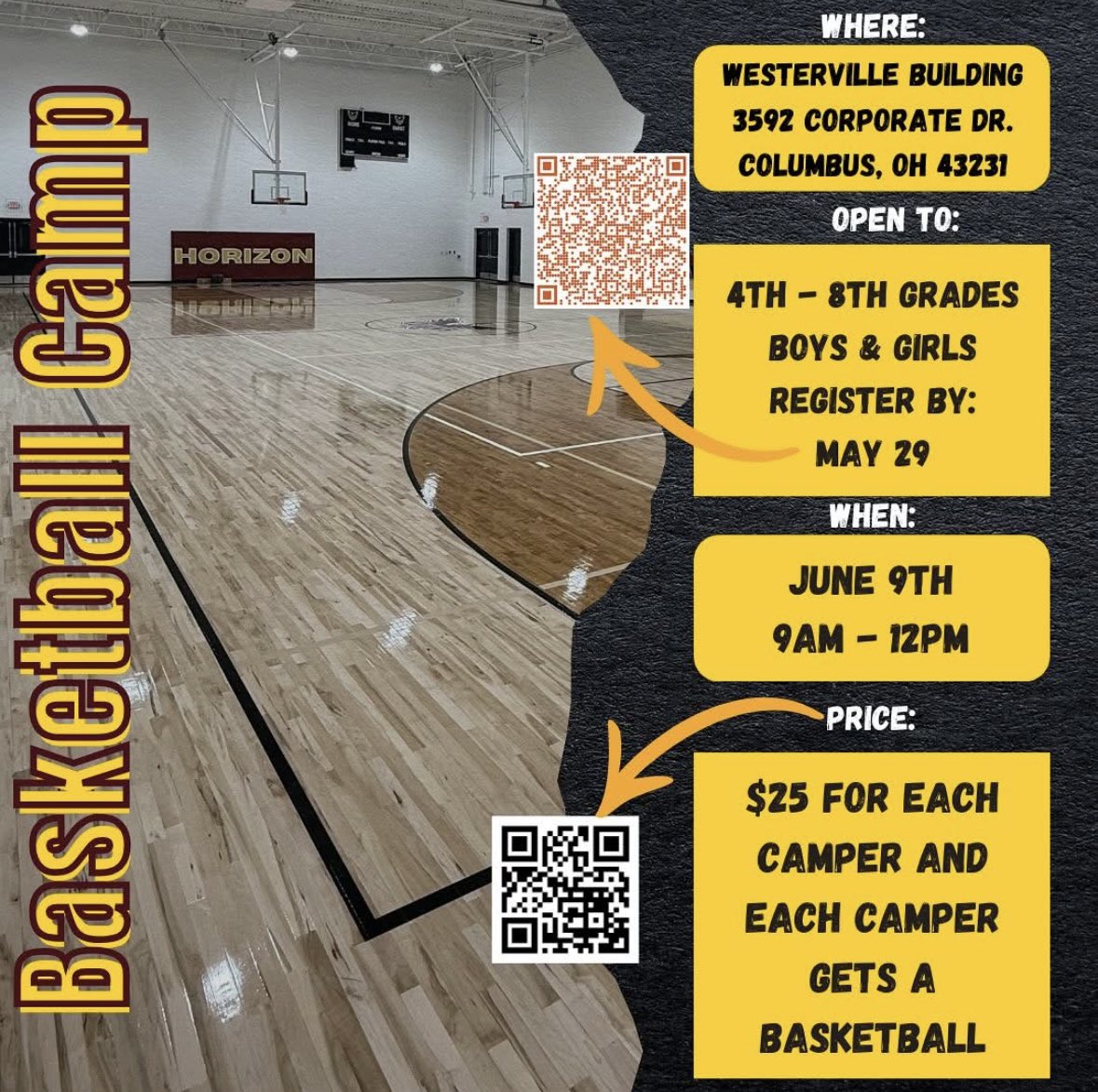 First year hosting a camp🏀 come join us
