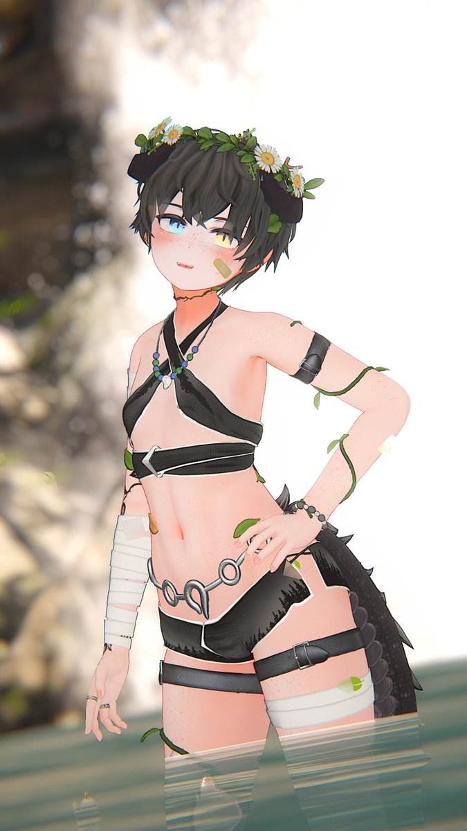 ThomaSmooth's tweet image. You can't beat nature ๐ฑ๐
#VRChat #Velle3D #Lielii