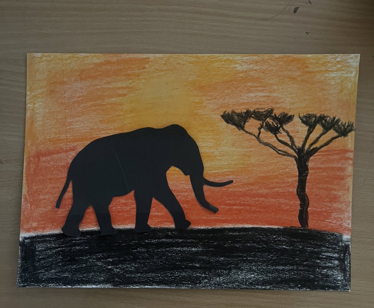 canon_burrows's tweet photo. The children loved creating these sunset pictures showing wildlife in the Savannah π π
#year2 #art #SAWweek https://t.co/4rrTKsMgsy