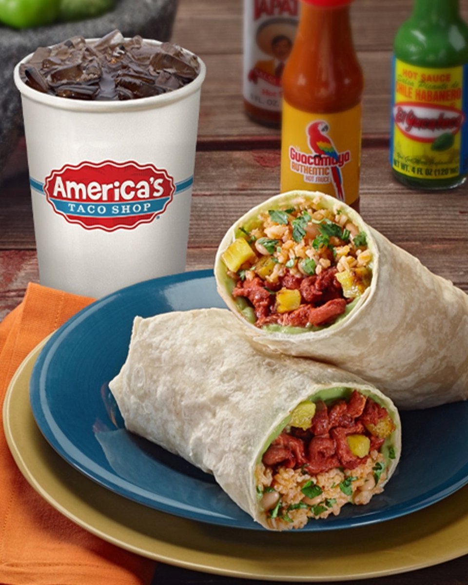 A long weekend calls for authentic and delicious Mexican food from America’s Taco Shop! 🌯🥤😎