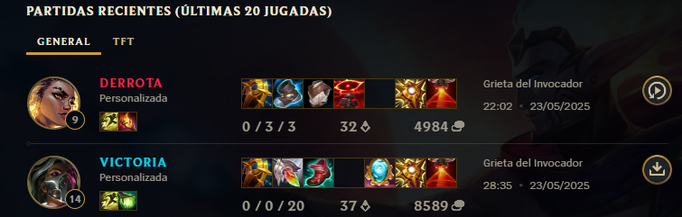 1-1 buenas sensaciones en la primera, dia duro en la ofi en la segunda <a href="/Clotten11/">Cloten11</a> un placer volver a jugar juntos 

<a href="/346pepi/">pepi 🎃</a> socialista