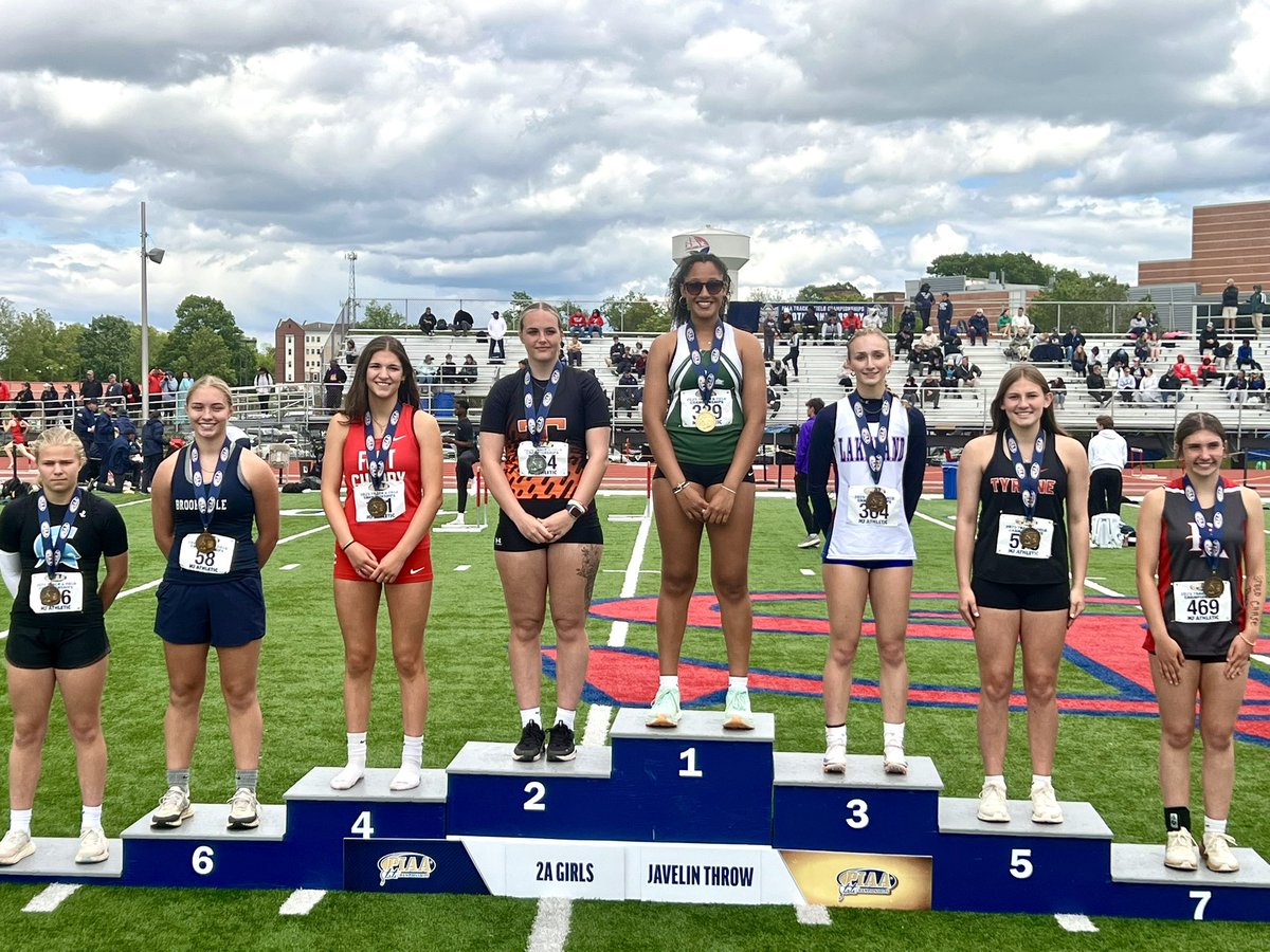 Dave Fegley (@dfegs9) on Twitter photo What a day to be a Green Dragon! Lewisburg’s Teagan Osunde wins the program’s second PIAA gold of the day. She won the 2A javelin state title. <a href="/piaad4sports/">piaad4sports</a> What a day to be a Green Dragon! Lewisburg’s Teagan Osunde wins the program’s second PIAA gold of the day. She won the 2A javelin state title. <a href="/piaad4sports/">piaad4sports</a>