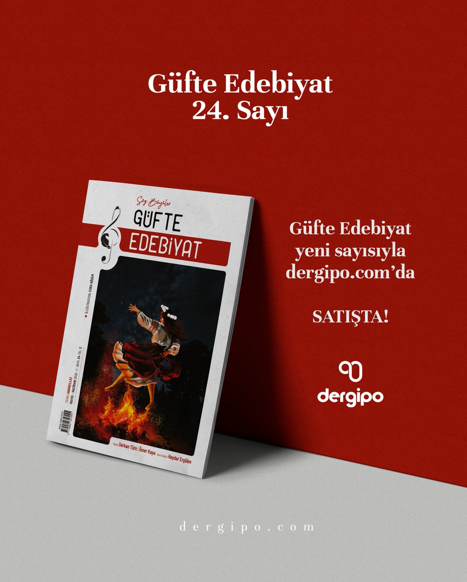 Güfte Edebiyat 24. sayı ÇIKTI! 🔥

Temin etmek için:

dergipo.com/urun/gufte-ede…

Mayıs - Haziran
Yıl:3 Sayı: 24