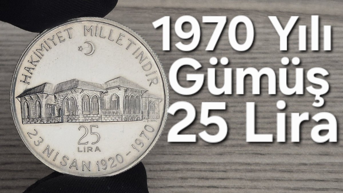 Türkiye Büyük Millet Meclisi 50. Yılı Hatıra Parası 1970 Yılı 25 Lira
youtu.be/_t8kD8ij_lY
#Ankara #tbmm #meclis #atatürk #cumhuriyet #silvercoin #coin #Coins #hatırapara #parakoleksiyonu #koleksiyon