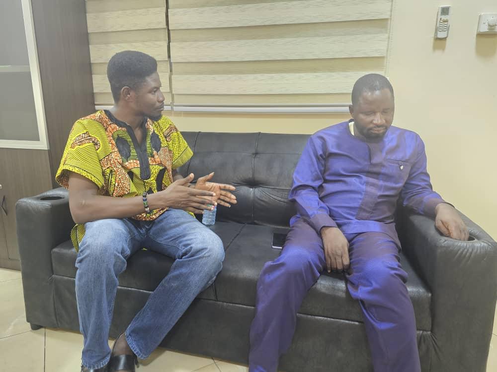 Our ED met the deputy CEO of the NYA, shared our organization profile. What's inspiring was the success of our Tezaawaanuba project to the CEO who's visually impaired. He expressed interest in supporting our cause to reduce stigma against persons living with disabilities in GH🇬🇭