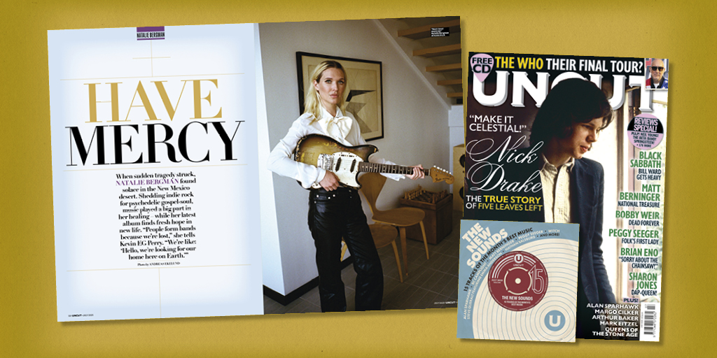 Uncut Magazine (@uncutmagazine) on Twitter photo When tragedy struck, Natalie Bergman found solace in the New Mexico desert.
Shedding indie rock for psychedelic gospel-soul, music played a big part in her healing.
"People form bands because we're lost," she tell us.
Read more in the new <a href="/uncutmagazine/">Uncut Magazine</a> - in shops now! When tragedy struck, Natalie Bergman found solace in the New Mexico desert.
Shedding indie rock for psychedelic gospel-soul, music played a big part in her healing.
"People form bands because we're lost," she tell us.
Read more in the new <a href="/uncutmagazine/">Uncut Magazine</a> - in shops now!