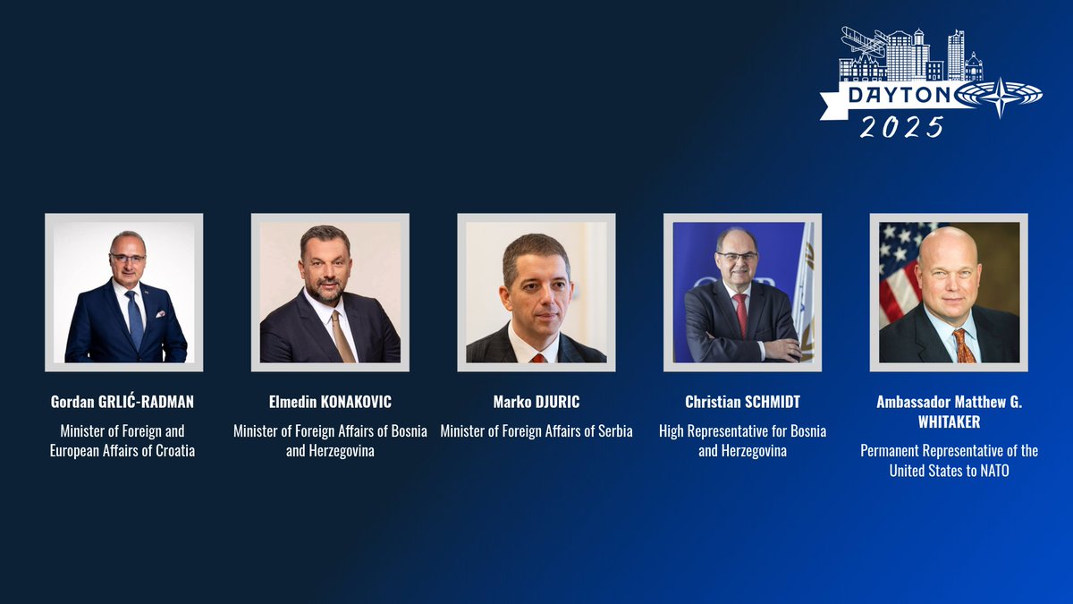 NATO PA / AP-OTAN (@natopapress) on Twitter photo 📣 LIVE from #NATOPADayton: The Spring Session Opening Ceremony is now underway. Join us as <a href="/RepMikeTurner/">US Rep. Mike Turner</a> and #NATOPA President <a href="/MarcosPerestre1/">Marcos Perestrello</a> welcome a distinguished line-up of leaders and experts to open 4 days of strategic dialogue on transatlantic security.
Featuring:
🇺🇸 📣 LIVE from #NATOPADayton: The Spring Session Opening Ceremony is now underway. Join us as <a href="/RepMikeTurner/">US Rep. Mike Turner</a> and #NATOPA President <a href="/MarcosPerestre1/">Marcos Perestrello</a> welcome a distinguished line-up of leaders and experts to open 4 days of strategic dialogue on transatlantic security.
Featuring:
🇺🇸