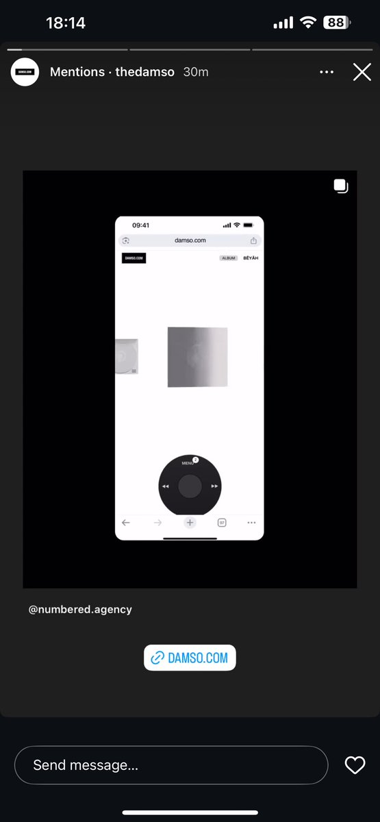 First part of a bigger project! French rap icon is back with a new album and exclusive merch drop. Proud to collaborate with <a href="/THEDAMSO/">le rappeur damso</a> on his new digital world! 

damso.com