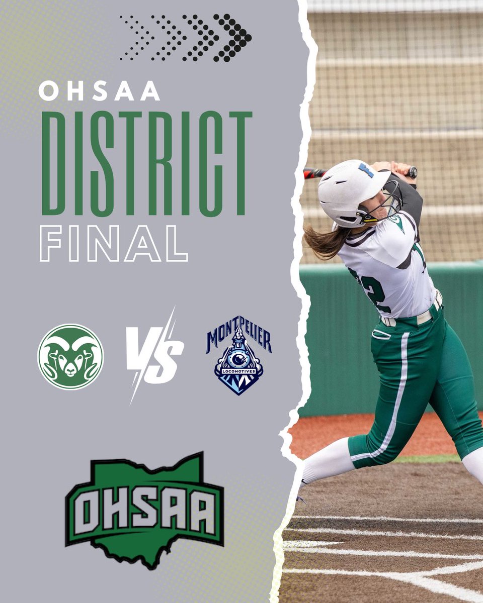 Tinora Athletics (@tinoraathletics) on Twitter photo ‼️OHSAA Softball District Final: Tinora vs. Montpelier
📍 Game played at Archbold. 5:00 first pitch.
🎟️ Tickets can be purchased with cash at the gate or online at OHSAA.org/tickets
🐏 Go Rams!
<a href="/TinoraRamsAudio/">Tinora Rams Live</a> <a href="/crescentsports/">Crescent-News Sports</a> ‼️OHSAA Softball District Final: Tinora vs. Montpelier
📍 Game played at Archbold. 5:00 first pitch.
🎟️ Tickets can be purchased with cash at the gate or online at OHSAA.org/tickets
🐏 Go Rams!
<a href="/TinoraRamsAudio/">Tinora Rams Live</a> <a href="/crescentsports/">Crescent-News Sports</a>