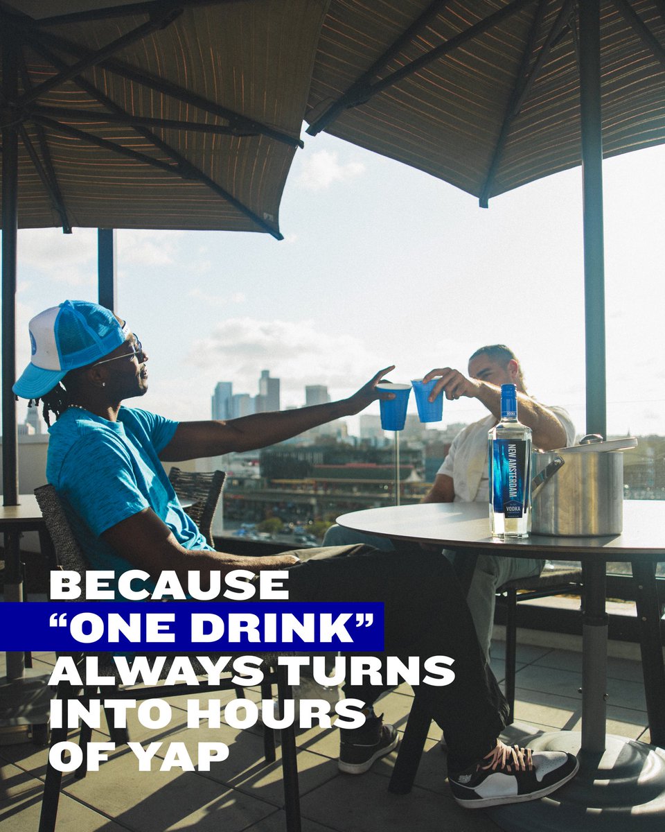 Good drinks, better company. 🤝 Share with the friend who owes you a catch up.

#NewAmsterdamVodka #GoodVibesOnly #NightCap #CheersToThat