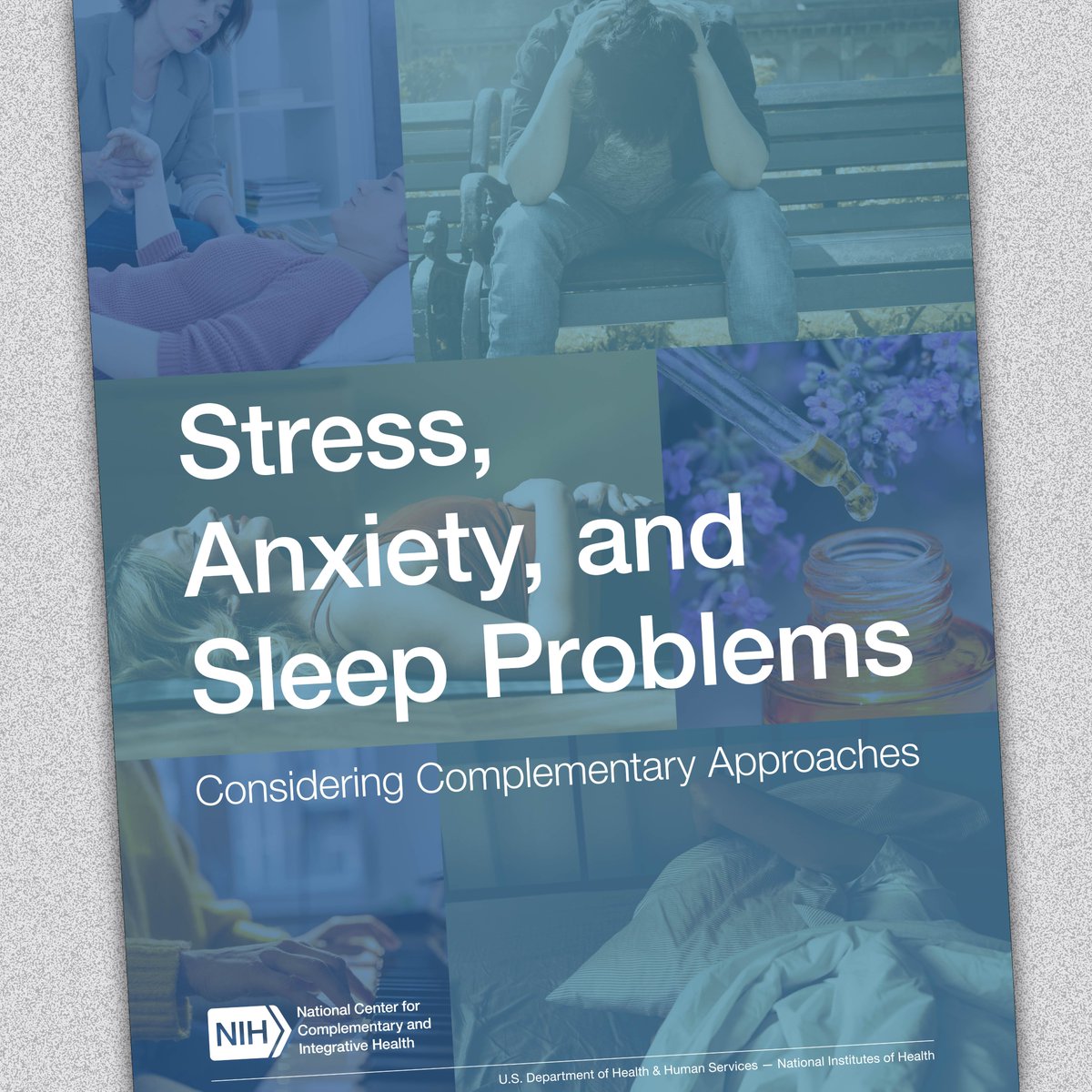 Are you feeling stressed? Or anxious? Are you having trouble sleeping? Check out our new eBook to find out what the science says about mindfulness, relaxation techniques, and other complementary approaches that might help. go.nih.gov/pEDF6qb