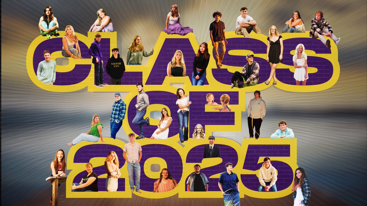 Congrats Seniors!  💛💜💛💜
It’s the Class of 2025’s last day!