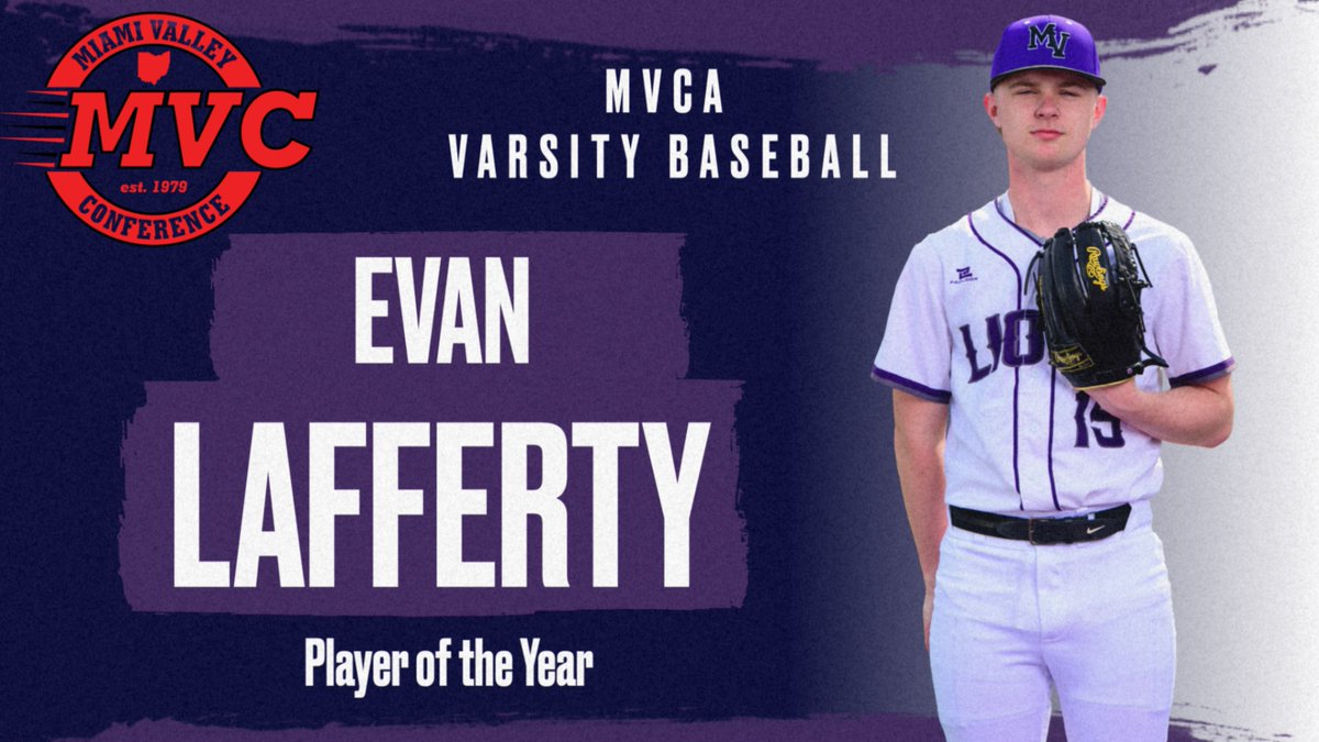 Congratulations, Evan!

Miami Valley Conference Gray Division Varsity Baseball Player of the Year.
