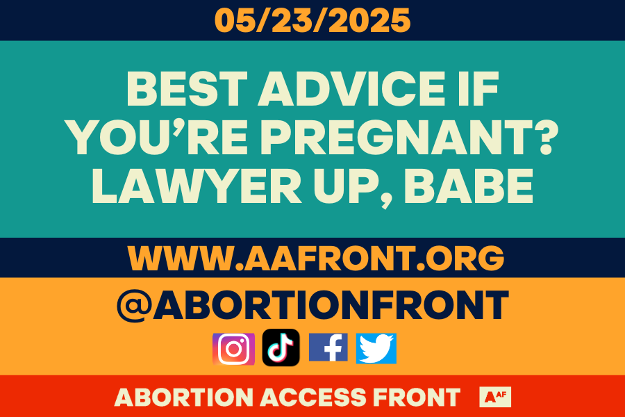 Another Friday, another Abortion Access Front recap of this week in the abortionsphere! It’s a rough one—buckle up, friends.
 bust.com/best-advice-if…