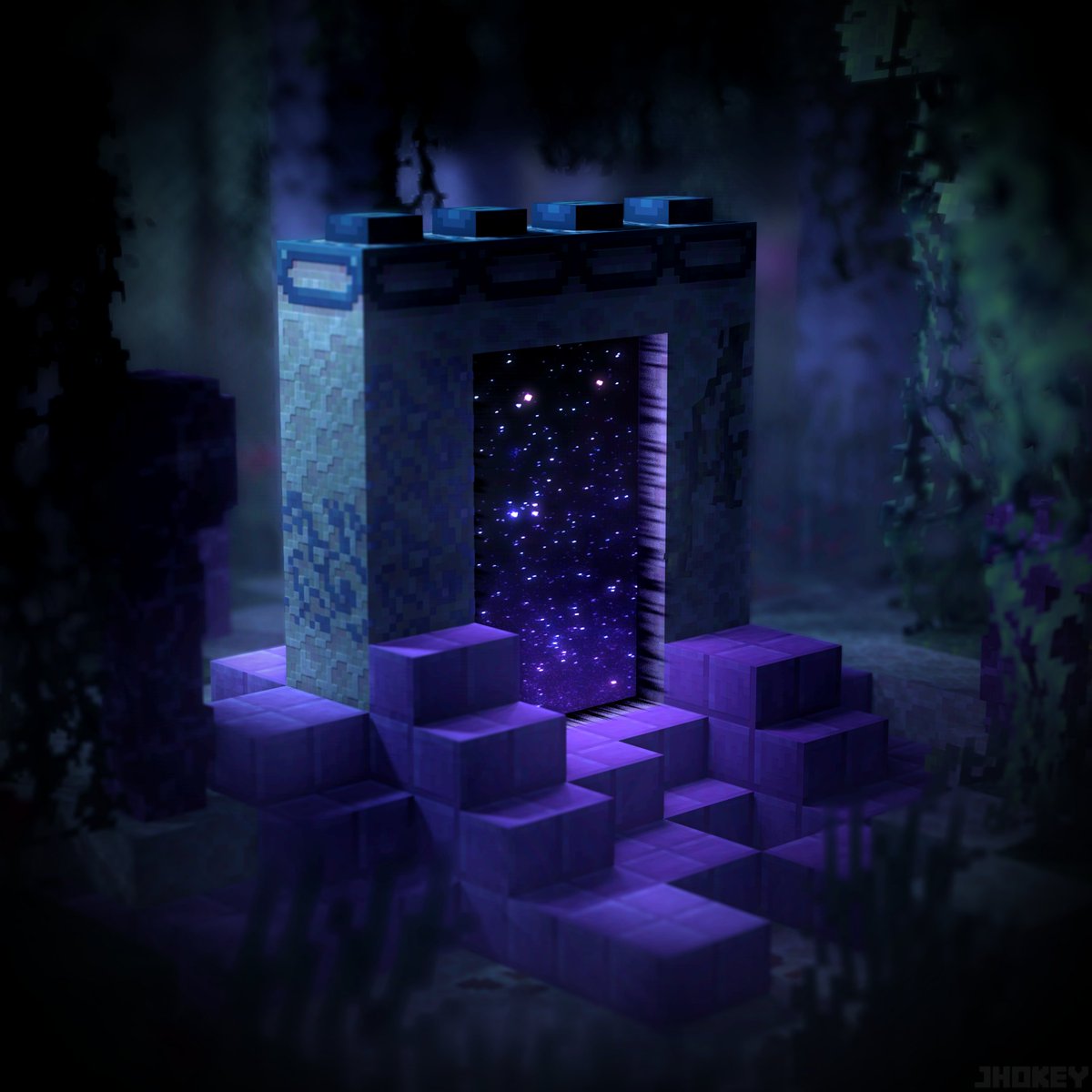 Ruined End Portal

The ancient people trapped in the End built cities and ships in hopes of escaping, but they ultimately failed.
If they had succeeded, wouldn't there be portal ruins scattered across the Overworld?

#art #digitalart #minecraft #minecraftart #mineimator