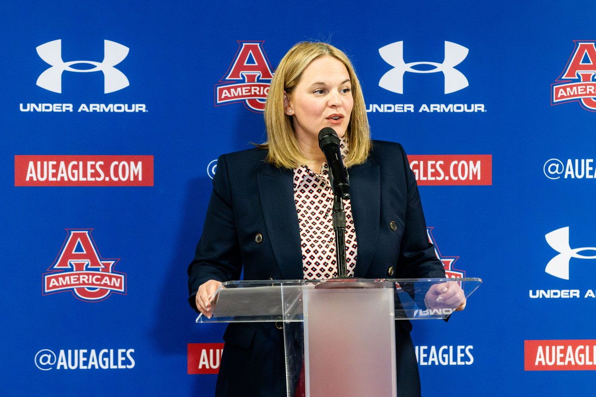Hear about Coach Kelly Killion's first month at American and what’s ahead for the Eagles! 

The Eagles Club looks forward to hosting you at this special ZOOM opportunity at 7 pm on Wednesday, May 28.

REGISTER NOW ➡️ aueagles.link/coachkk