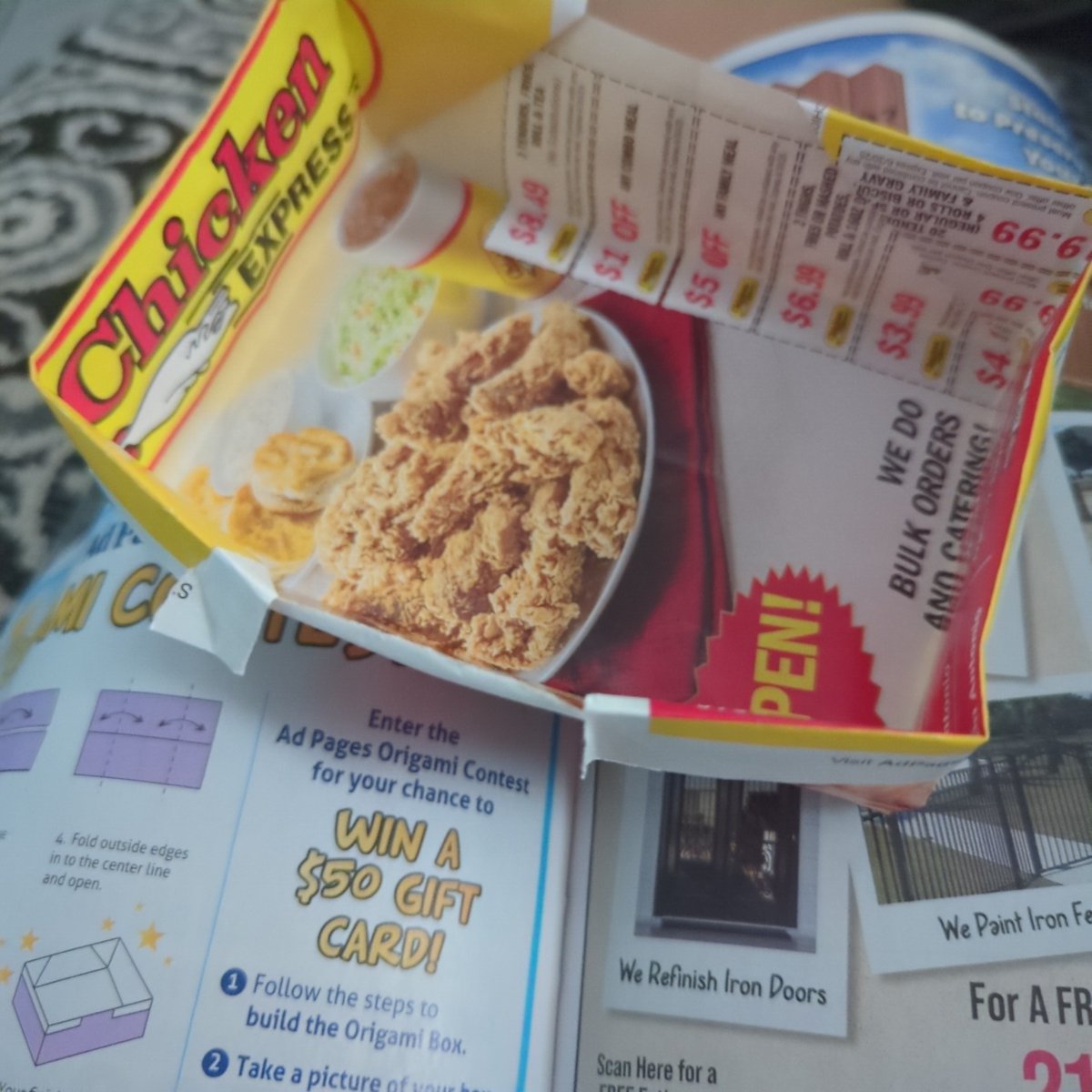 LiMarie473's tweet photo. Super cute Ad-tivity in the @adpages this month. #AdPages #APOrigamiChallenge https://t.co/MUPW9qIUzB