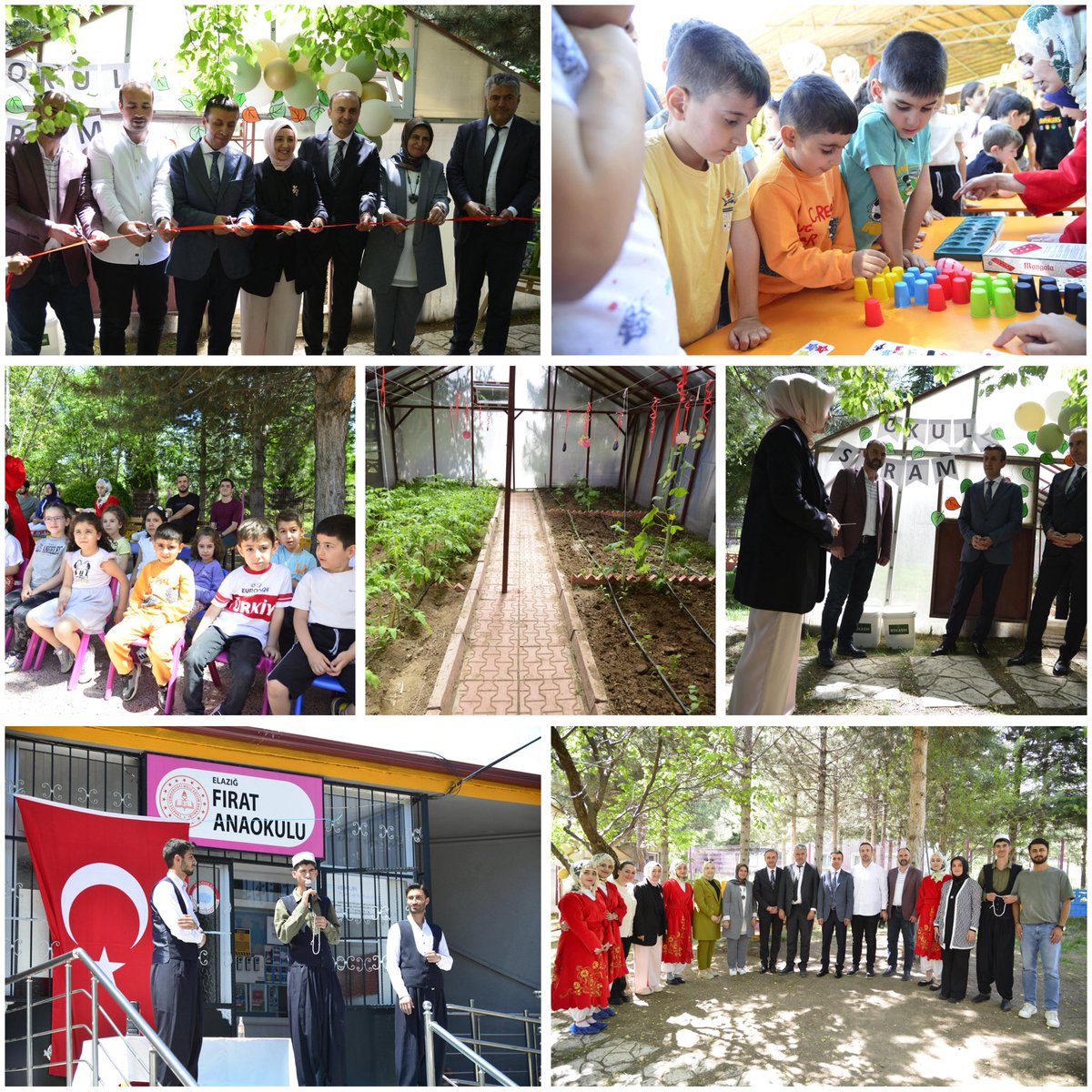 Fırat Anaokulu Yıl Sonu Proje Sergisinin açılışında öğretmen ve öğrencilerimizi yalnız bırakmadık. <a href="/tcmeb/">Millî Eğitim Bakanlığı</a> <a href="/Yusuf__Tekin/">Yusuf Tekin</a> <a href="/numanhatipoglu/">Numan Hatipoğlu</a> <a href="/mehmetyigitmem/">Mehmet YİĞİT</a>