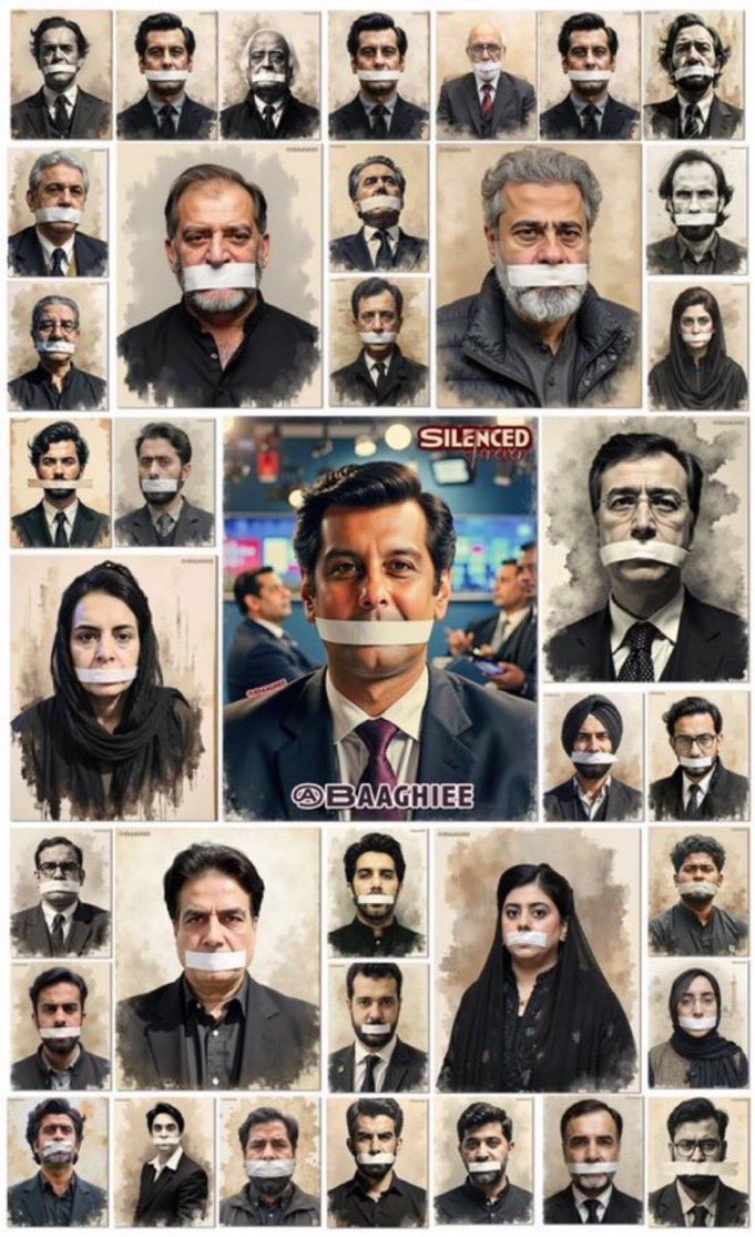MianAliAshfaq's tweet photo. پاکستان کا میڈیا بالکل بھی آزاد نہیں اور عدالتی ریکارڈ اٹھا لیں، مقدمات ملک بھر میں سینکڑوں سے اب ھزاروں کی تعداد کی طرف جارھے ھیں- 

سچ یہی ھے اور بہت کڑوا ھے- https://t.co/TZYsg9O8Gs