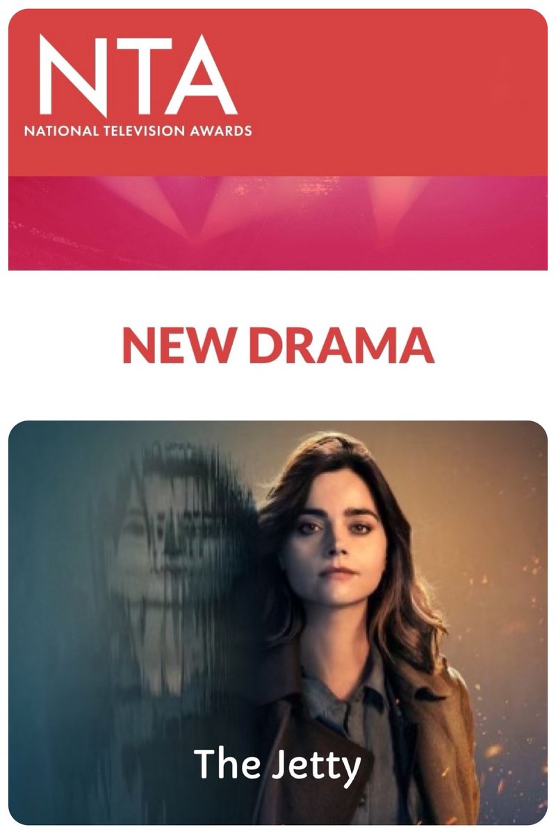 CatJwrites's tweet image. Please vote for #TheJetty in the National Television Awards. I could really do with a night out 😁 nationaltvawards.com/vote/category/…