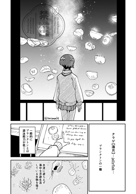 まちゅとクラゲの話(1/2)
雰囲気漫画です。 