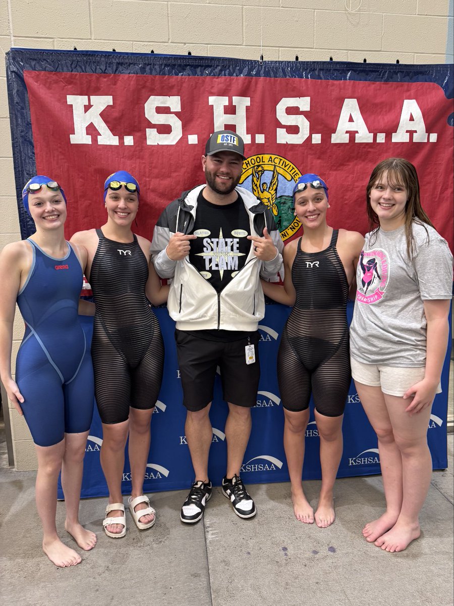 OSGirlsSwimDive's tweet photo. 🚨🚨 KSHSAA State Prelims 🚨🚨

200 Free Relay - NEW SCHOOL RECORD

...this one stood since 1992!

@OlatheSouthHS @OS_BirdHouse @ADMillerOS https://t.co/2oRYNLmu1j