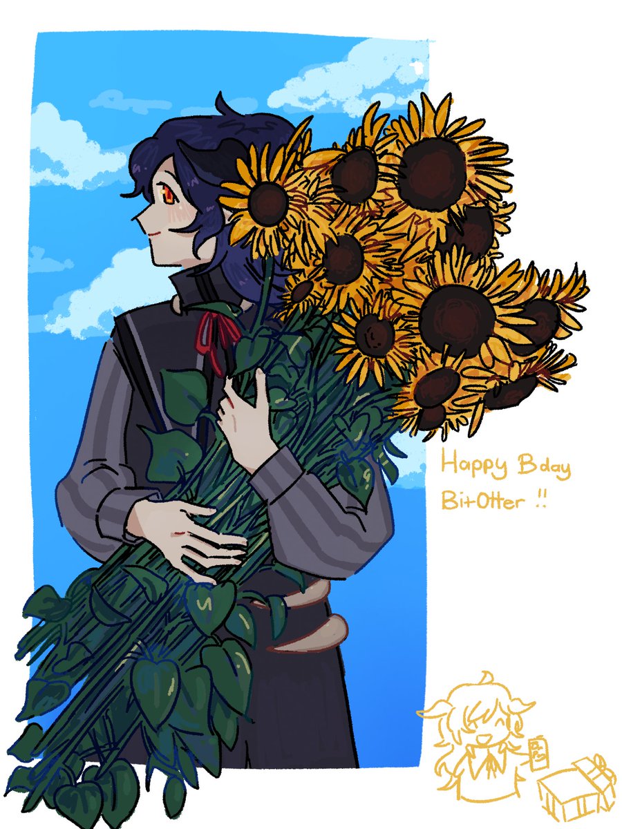 scorbular's tweet image. happy birthday bitotter!!!!!!!!! #bitotterfanart