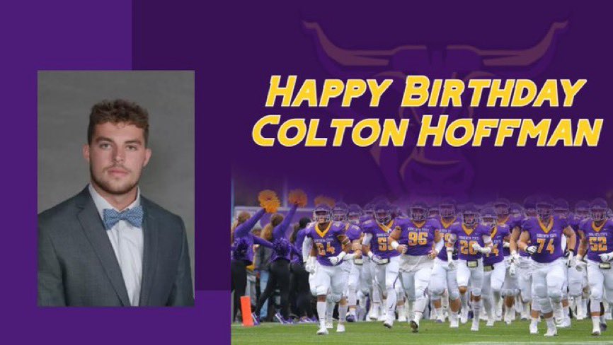 Maverick Football Scoop (@maverick_scoop) on Twitter photo We here <a href="/MinnStFootball/">Minnesota State Football</a> would love to wish <a href="/ColtonHoffman16/">Colton Hoffman</a> a VERY HAPPY BIRTHDAY! We hope you have a Great Day! #MavFam π€π½ππππ₯³ We here <a href="/MinnStFootball/">Minnesota State Football</a> would love to wish <a href="/ColtonHoffman16/">Colton Hoffman</a> a VERY HAPPY BIRTHDAY! We hope you have a Great Day! #MavFam π€π½ππππ₯³