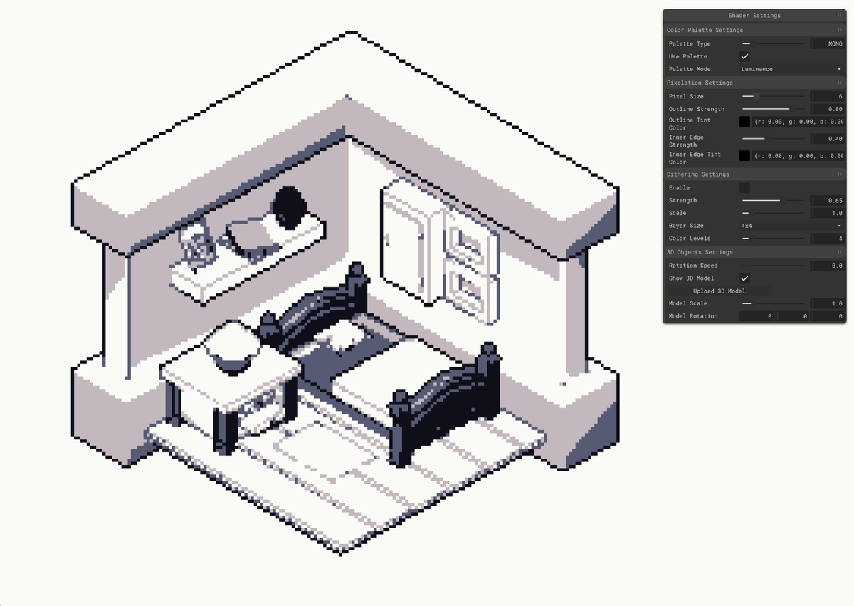 jhorikawa_err's tweet image. #threejs #webgl #pixelart