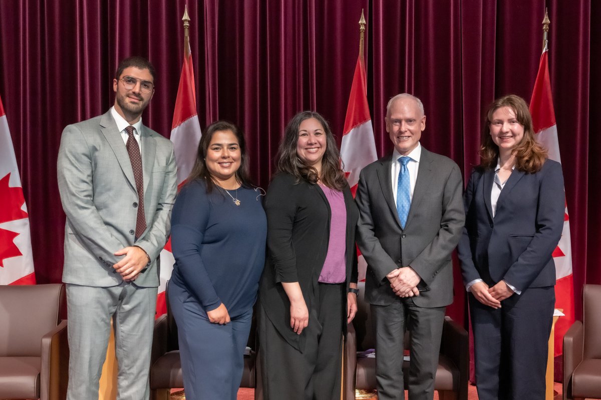 GAC_Corporate's tweet image. Young professionals at GAC joined Deputy Minister Morrison and a professionally diverse group of panellists to discuss career growth in a complex geopolitical environment. Great conversations to help shape the next generation of public service leaders!