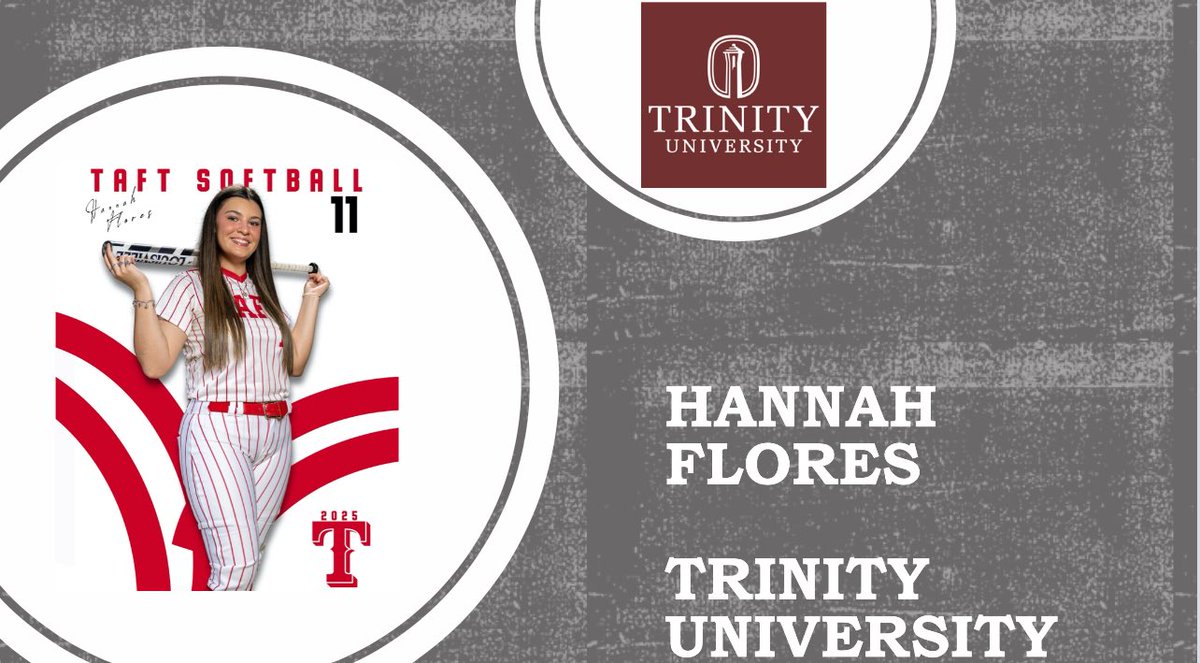Taft Raider Athletic Booster Club (@taft_club) on Twitter photo 2025 TRABC $1000 Scholarship Recipient ~ Hannah Flores 2025 TRABC $1000 Scholarship Recipient ~ Hannah Flores