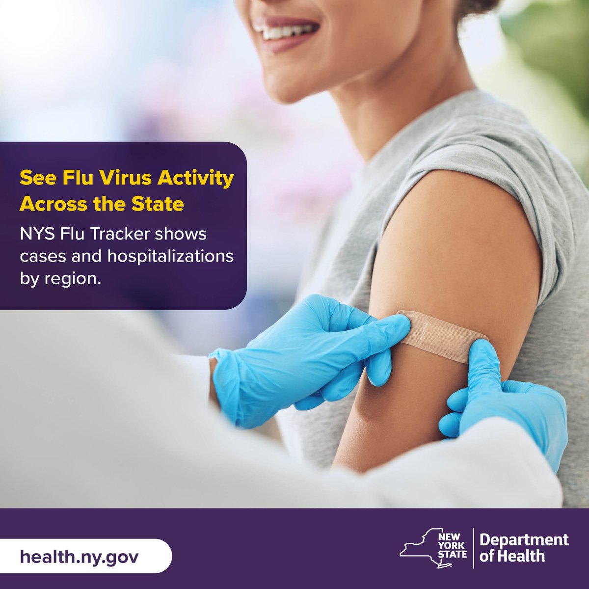 After 22 weeks of widespread flu activity, the virus is now reported as geographically local, with 1,458 people with lab-conformed cases in the most recent week. It is the final report of the season, with reporting starting again in October. health.ny.gov/diseases/commu…