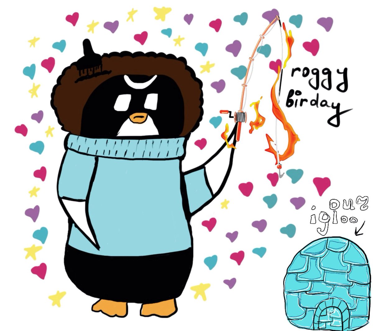 why_lorelei's tweet image. Happy birthday to the best pengu in the igloo @dasheep443 π πΎ πͺ©π₯³
You are everything any penguina could dream of- so pudgy, so penguin, with the hottest rog. Also charming and sooo fun to be around. Please never change. I love you to deathβ