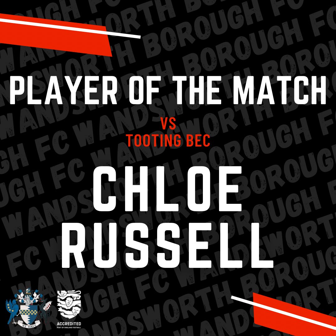 For the second match week in a row and the final time this season, your POTM goes to shot stopper Chloe! Some fantastic saves which kept us in the game and allowed us to secure the W! Well done Chloe! 👏🏼 

UTB ❤️🖤
