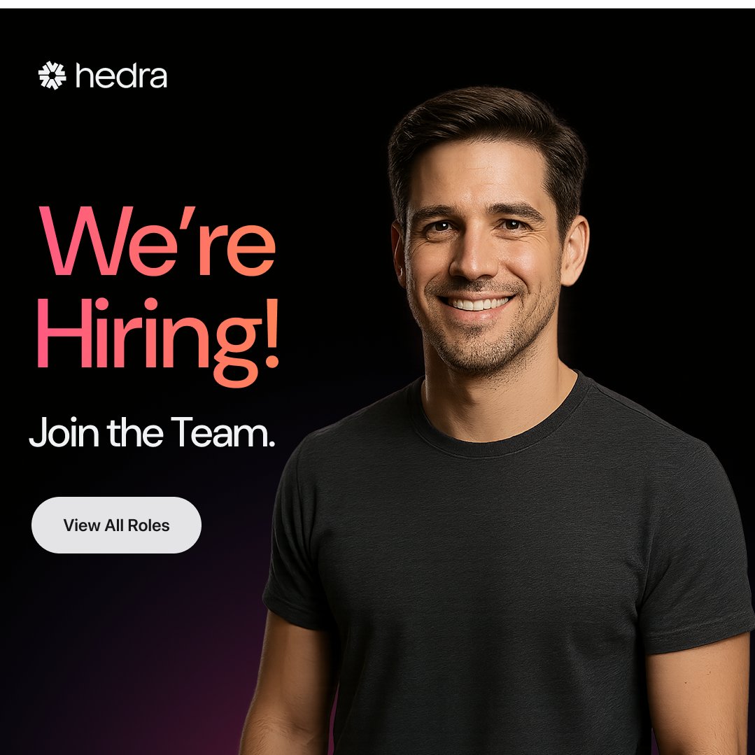 Hedra is scaling quickly, and want to hire the best. Revenue is skyrocketing and with an influx of capital from a fresh $32M Series A, we're launching a referral program for hiring:

- Passionate engineers across, frontend, fullstack, and backend to ship a generational product
-