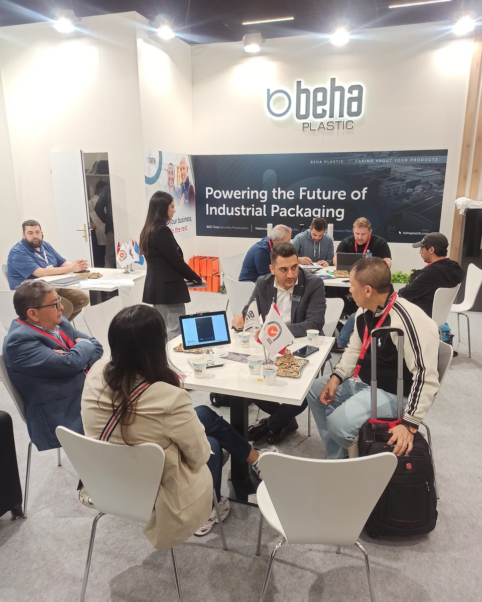 behaplastik's tweet photo. Thank you, Interzum Cologne 2025!
It’s a wrap!

After 4 intense and inspiring days, we’re leaving Interzum Cologne 2025 full of new connections, ideas, and excitement for the future.

#BehaPlastik #Interzum2025 https://t.co/zA1QSJWwGI