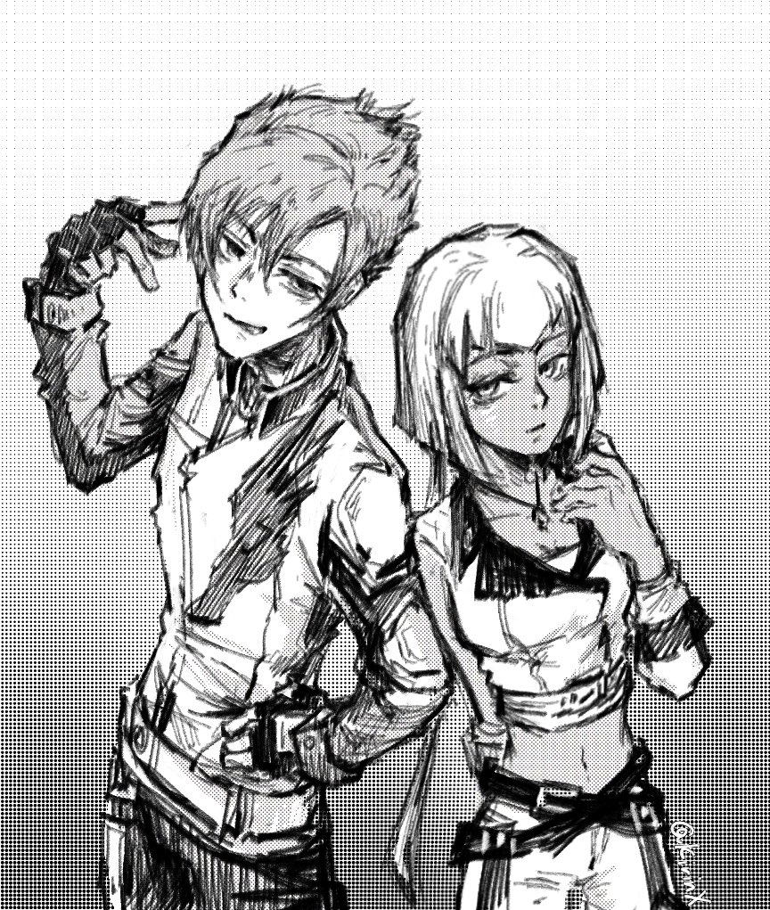 KirinX_N's tweet photo. #rwby #emercury 我真的很好奇他们什么时候能再见面，我一定会等到那一天的！！！🩶💚 https://t.co/Cxr2E5zTFY