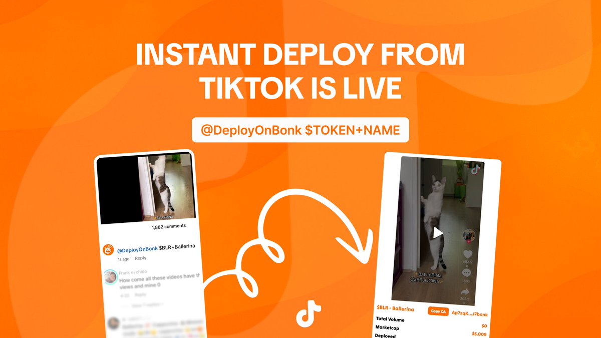 Deploy on Bonk tweet media